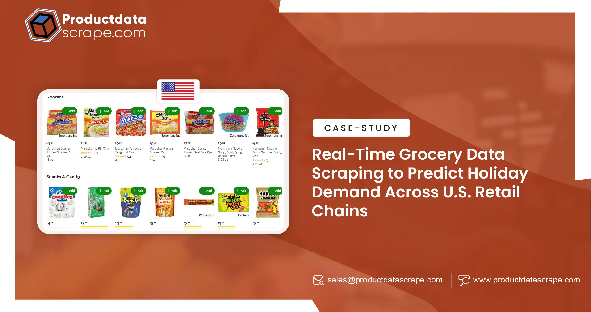 Real-Time Grocery Data Scraping to Predict Holiday Demand Across U.S. Retail Chains